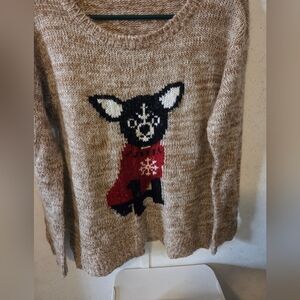 Xhilaration chihuahua winter sweater M